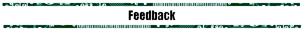 Feedback